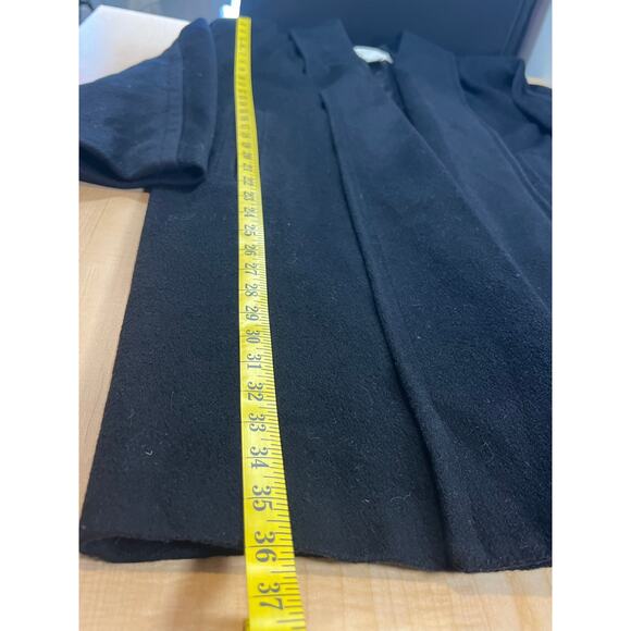 Vintage The Limited Wool Blend Jacket Black Womans Size L - Picture 5 of 8